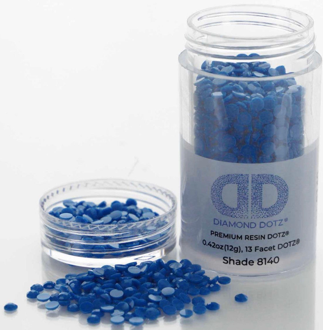 Gemas de estilo libre Diamond Dotz 2,8 mm 12 g Egeo profundo 8140